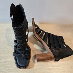 Sofft Strappy Heeled Fisherman Gladiator Sandals